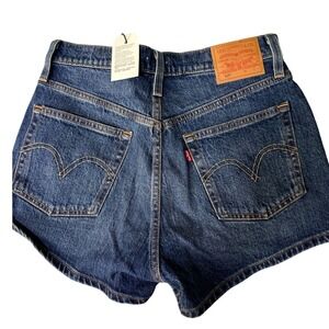 Levi's 501 Original High Rise Denim Shorts Size 28